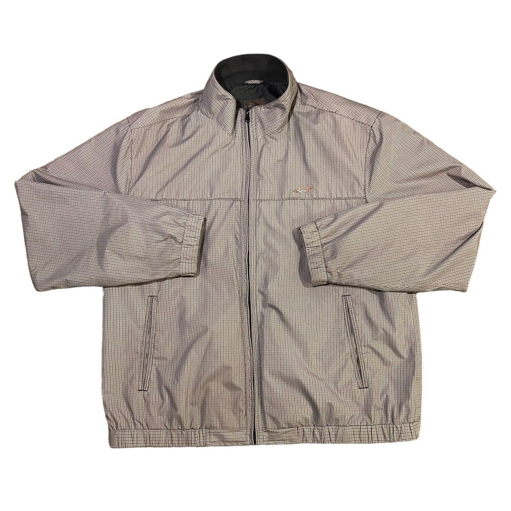 Greg Norman Shark Tasso Elba Harrington Golf Jacket
